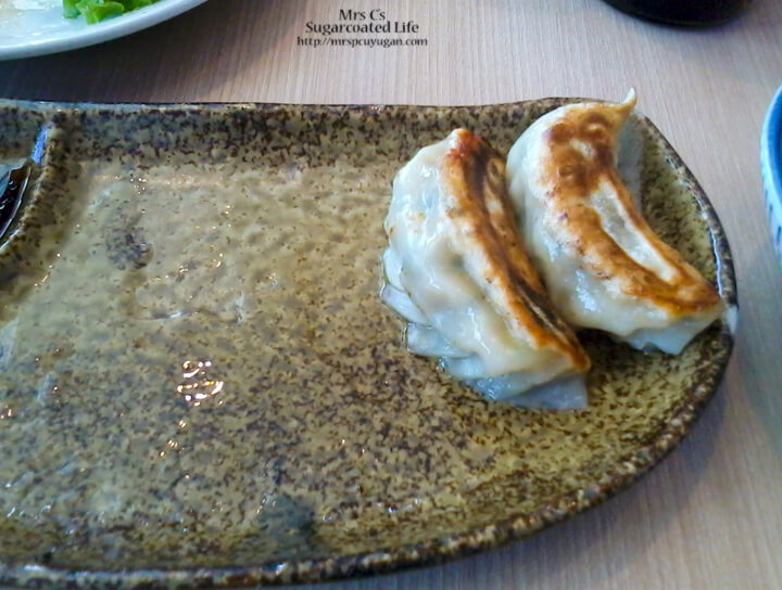 Gyoza, PHP150.00 / 5pcs Crispy on one side and chewy on the other. Super yummy.