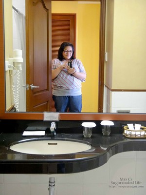 Bathroom. Me in the mirror.