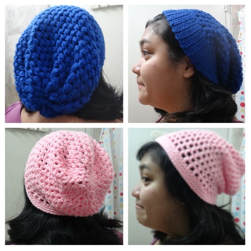 Beanies I made for my sister-in-law