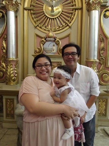 MrC and Me with baby Chloe Photo Credit: Mica Porlahe