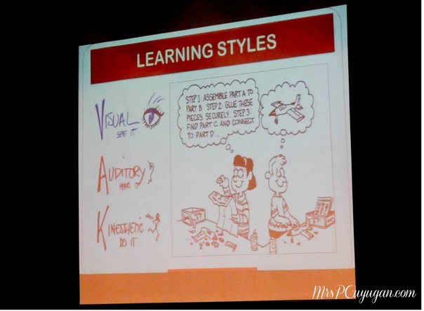 Three basic learning styles