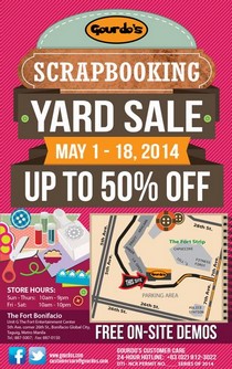 Gourdo's Scrapbooking Yard Sale